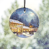 Thomas Kinkade Studios (National Lampoon's Christmas Vacation) StarFire Prints™ Hanging Glass