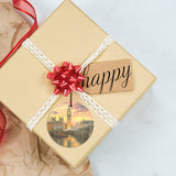 Thomas Kinkade (London, Big Ben, UK) Starfire Prints™ Hanging Glass Decoration