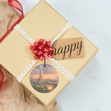 Thomas Kinkade (Paris, City of Love, Eiffel Tower, France) Starfire Prints™ Hanging Glass Decoration