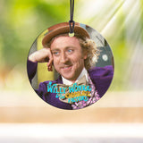 Willy Wonka and the Chocolate Factory™ (Wonka) Starfire Prints™ Hanging Glass Decoration