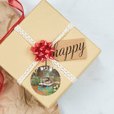 Willy Wonka and the Chocolate Factory™ (Boat Ride) Starfire Prints™ Hanging Glass Decoration