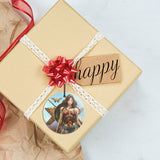 Wonder Woman™ (Strength for Love) Starfire Prints™ Hanging Glass Decoration