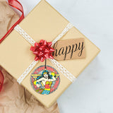 DC Comics Originals (Wonder Woman Retro) Starfire Prints™ Hanging Glass Decoration