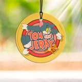 Tom and Jerry (Logo) StarFire Prints™ Hanging Glass Collectible