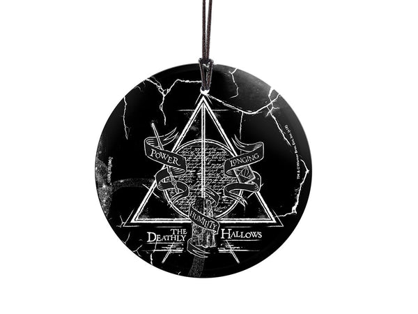 Harry Potter™ (Deathly Hallows) StarFire Prints™ Hanging Glass