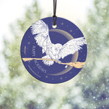 Harry Potter™ (Hedwig Delivery) StarFire Prints™ Hanging Glass