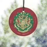 Harry Potter™ (Hogwarts Christmas) StarFire Prints™ Hanging Glass