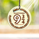 Harry Potter™ (Platform 9 and three quarters chibi) StarFire Prints™ Hanging Glass