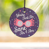 Harry Potter™ (You're Just As Sane As I Am) StarFire Prints™ Hanging Glass