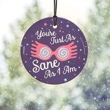 Harry Potter™ (You're Just As Sane As I Am) StarFire Prints™ Hanging Glass