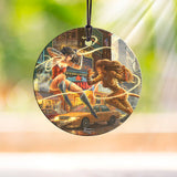 Thomas Kinkade (The Women of DC) StarFire Prints™ Hanging Glass