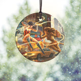 Thomas Kinkade (The Women of DC) StarFire Prints™ Hanging Glass