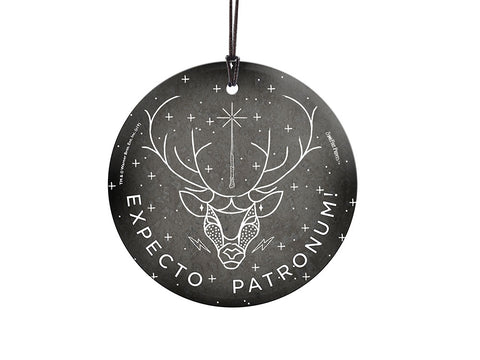 Harry Potter™ (Stag Patronus) StarFire Prints™ Hanging Glass