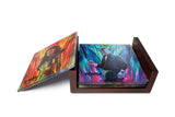 Wonder Woman 1984 (Colors) StarFire Prints Glass Coaster Set