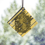 Harry Potter™ (Hufflepuff Crest) StarFire Prints™ Hanging Glass