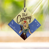 DC Comics Justice League (Black Canary Bombshell) Starfire Prints™ Hanging Glass