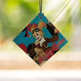 DC Comics Justice League (Harley Quinn Bombshell) Starfire Prints™ Hanging Glass Decoration
