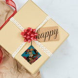 DC Comics Justice League (Harley Quinn Bombshell) Starfire Prints™ Hanging Glass Decoration