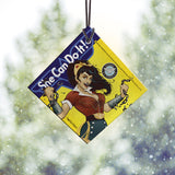 DC Comics Justice League (Wonder Woman) Starfire Prints™ Hanging Glass Decoration