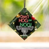 National Lampoon's Christmas Vacation™ (Don't Hog The Nog) StarFire Prints™ Hanging Glass