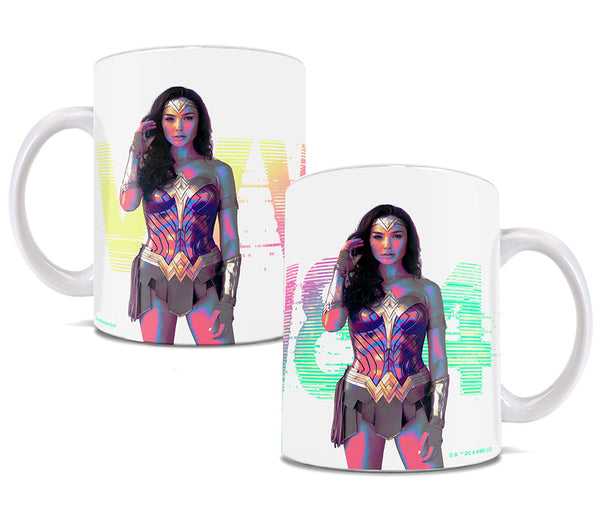 Wonder Woman 1984 (Glitch) White Ceramic Mug