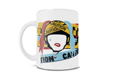 Birds of Prey (Caution) White Ceramic Mug