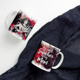 DC Women Mother's Day (Wonder Woman Watercolor) White Ceramic Mug