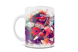 DC Women (Harley and Ivy Watercolor) White Ceramic Mug