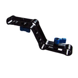 Video Ice DSLR Camera Camcorder 15mm Rods Z Shape Offset Rod Clamp Mount Bracket