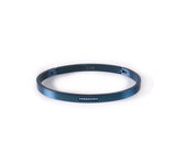 B.Tiff 9-Stone Pave Stainless Steel Bangle Bracelet Gold Black Steel Rose Gold Blue SM Med Lg