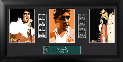 Elvis Presley (S8) Trio 20 X 11 Film Cell
