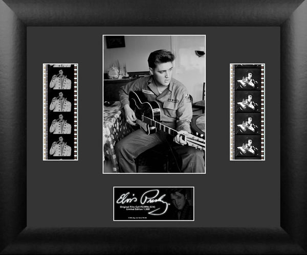 Elvis Presley (S14) Double 11 x 13 Film Cell Numbered limited edition