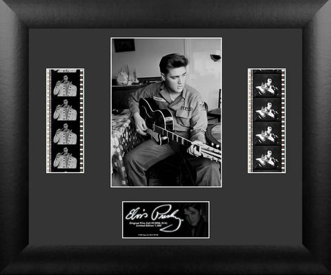 Elvis Presley (S14) Double 11 x 13 Film Cell Numbered limited edition
