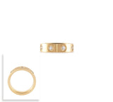 B.Tiff 8-Stone Bold Stainless Steel Ring Copy of BTiff Brighter than Diamond Stacking Eternity Ring Black Gold Steel Rose Gold