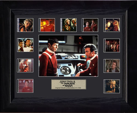 Star Trek II The Wrath of Khan Mini Montage Filmcell