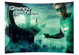 Green Lantern (Green Landscape) StarFire Prints™ Curved Glass