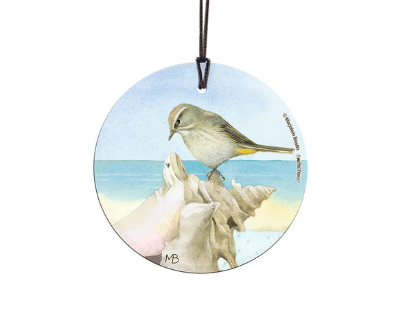 Marjolein Bastin (Bird and Shell) Starfire Prints™ Hanging Glass Decoration