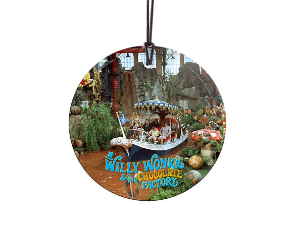Willy Wonka and the Chocolate Factory™ (Boat Ride) Starfire Prints™ Hanging Glass Decoration