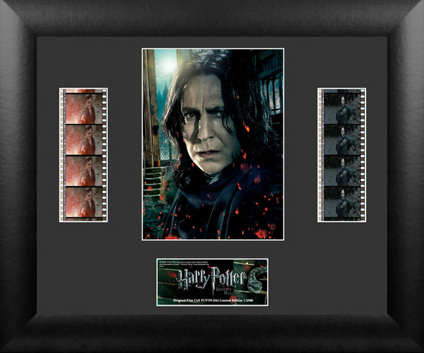 Harry Potter the Deathly Hallows Part 2 Snape Double 13 X 11 Film Cell COA