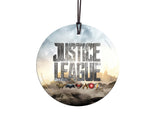 Justice League™ (Logo) Starfire Prints™ Hanging Glass Decoration
