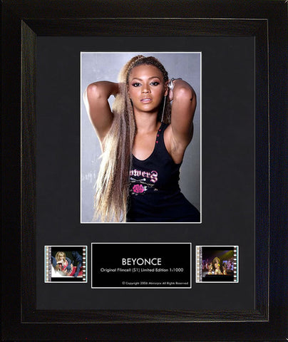 Beyonce S1 Single 13 X 11 Film Cell Lmited Edition COA