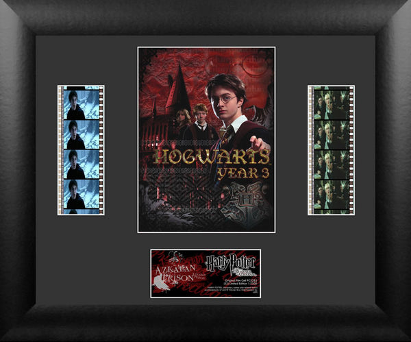 Harry Potter Prisoner of Azkaban S5 Double 13 X 11 Film Cell Numbered Limited Edition COA