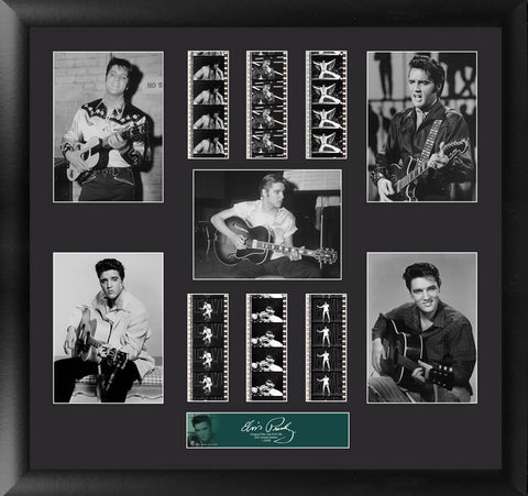 Elvis Presley S5 Montage 20 X 19 Film Cell Numbered Limited Edition COA
