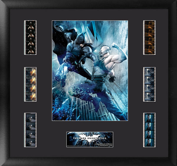 Batman The Dark Knight Rises Batman vs Bane Montage Film Cell Numbered Limited Edition COA