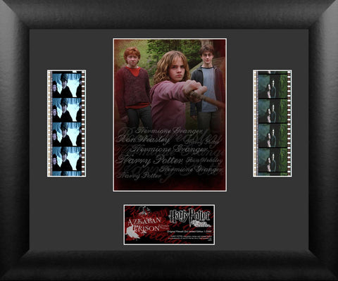 Harry Potter Prisoner of Azkaban S4 Double 13 X 11 Film Cell Numbered Limited Edition COA