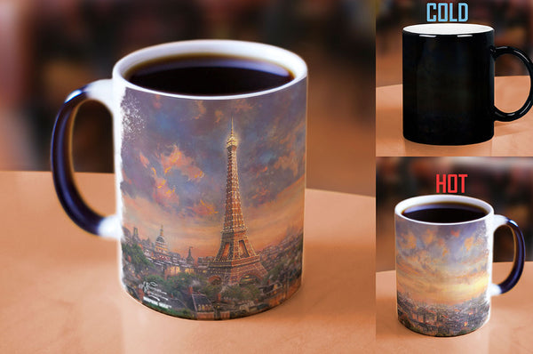 Thomas Kinkade (Paris, City Of Love) Morphing Mugs™ Heat-Sensitive Mug