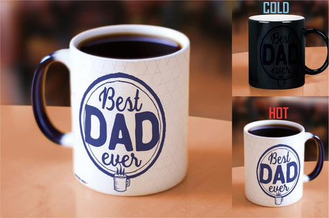 Fathers Day (Best Dad Ever) Morphing Mugs Heat-Sensitive Mug