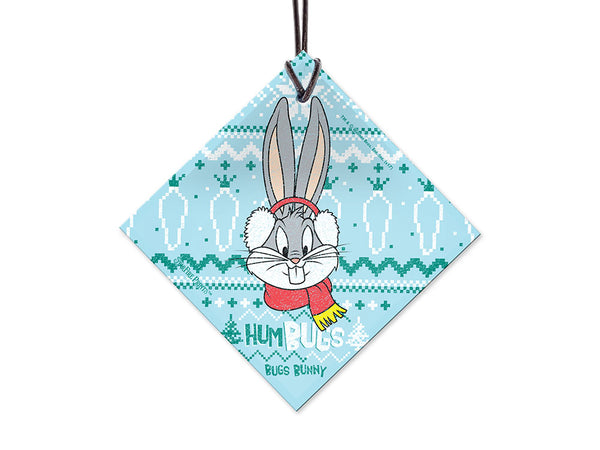 Looney Tunes (Bugs Bunny Pattern) Starfire Prints™ Hanging Glass Decoration
