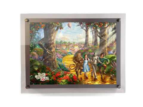 Thomas Kinkade Studios (The Wizard of Oz™ - Follow the Yellow Brick Road) PolyPix™ Print with Backlit Frame