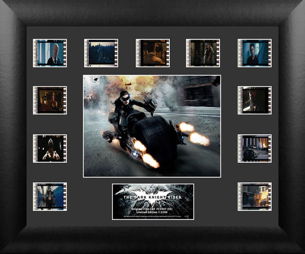 Batman The Dark Knight Rises Catwoman Mini Montage Film Cell Limited Edition COA